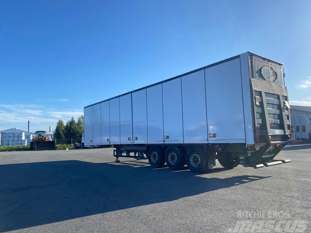 Schmitz Cargobull Puoliperävaunu Semi-trailer med fast kasse