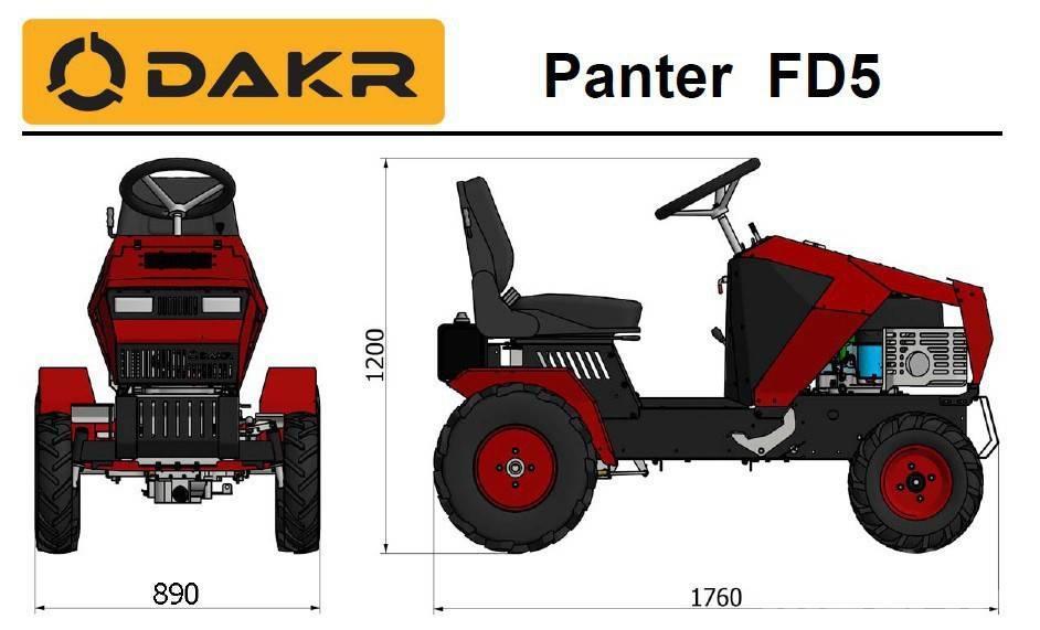  DAKR Panter FD-5 Kompakte traktorer