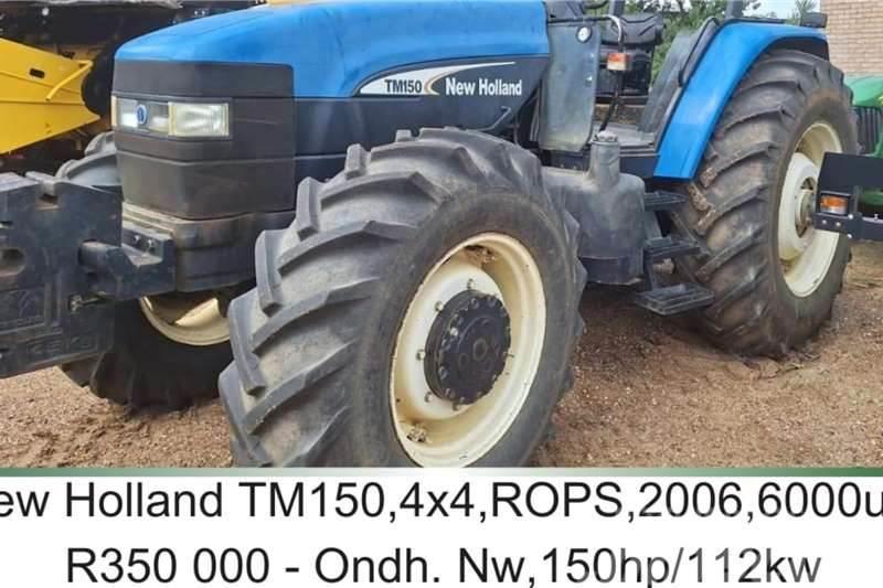 New Holland TM 150 - ROPS - 150hp / 112kw Traktorer