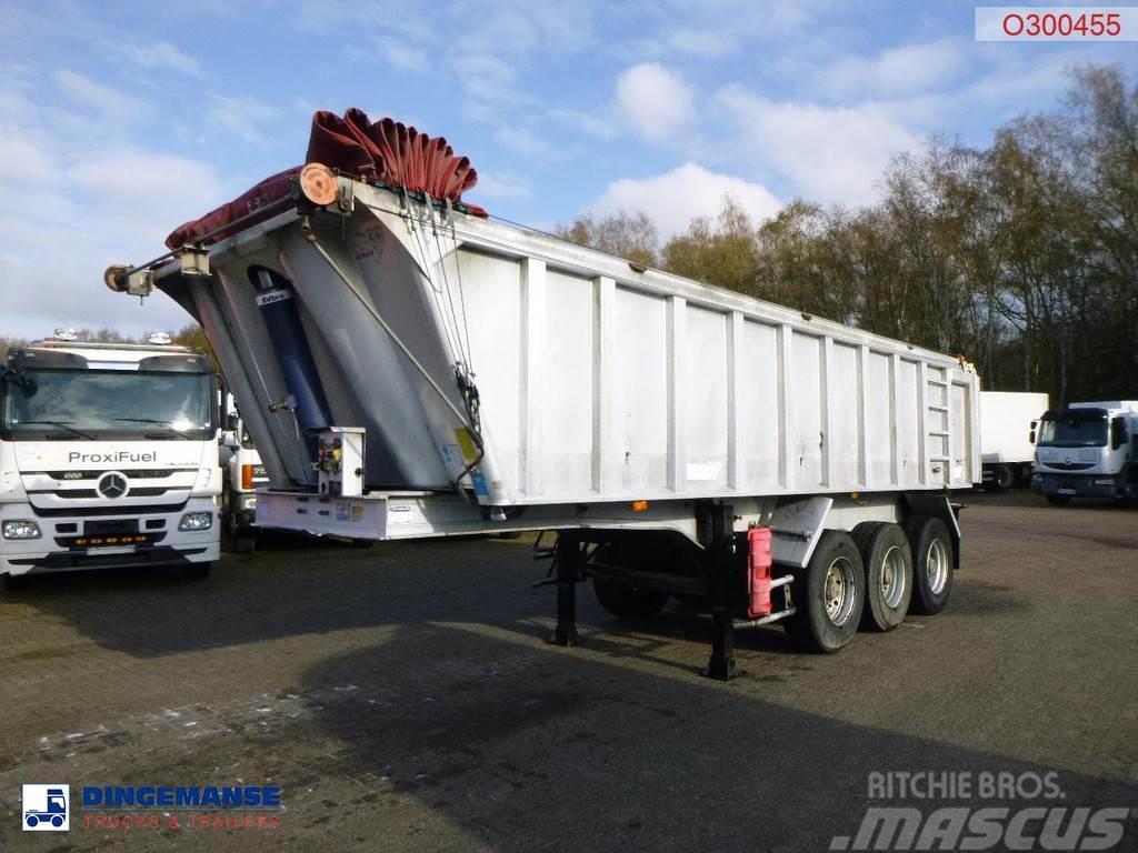 Benalu Tipper trailer alu 22 m3 Semi-trailer med tip