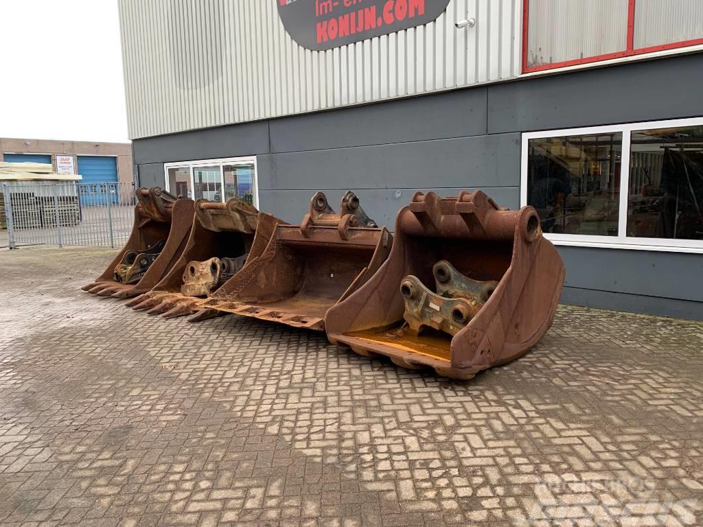 Hitachi Buckets/loffels with couplers ZX470/520 Skovle