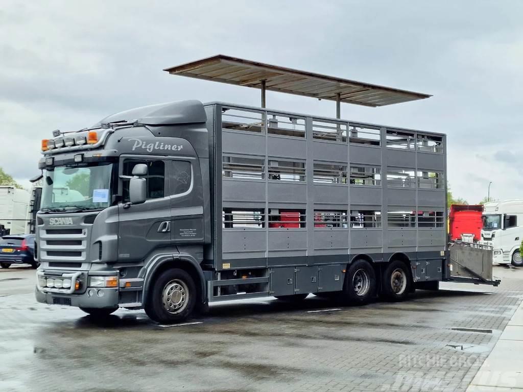 Scania R380 Highline 6x2*4 - Berdex 3 deck livestock - Lo Lastbiler til dyretransport