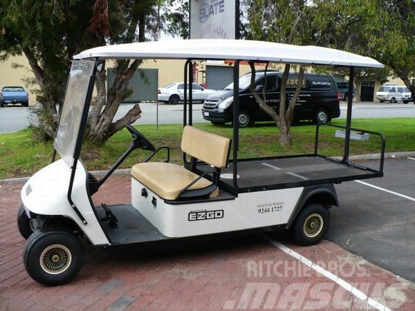EZGO Rental 2-seater LWB Utility Golf vogne