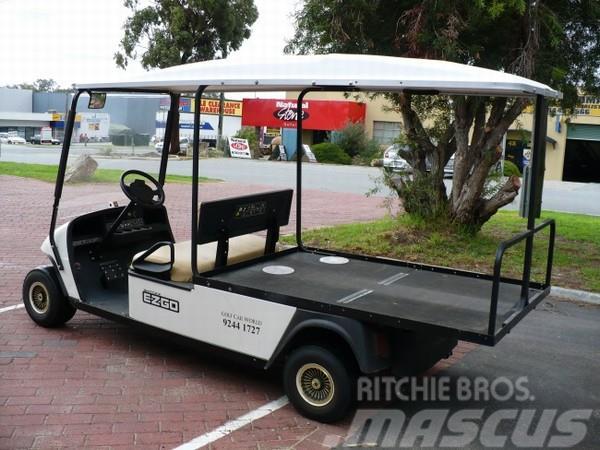 EZGO Rental 2-seater LWB Utility Golf vogne