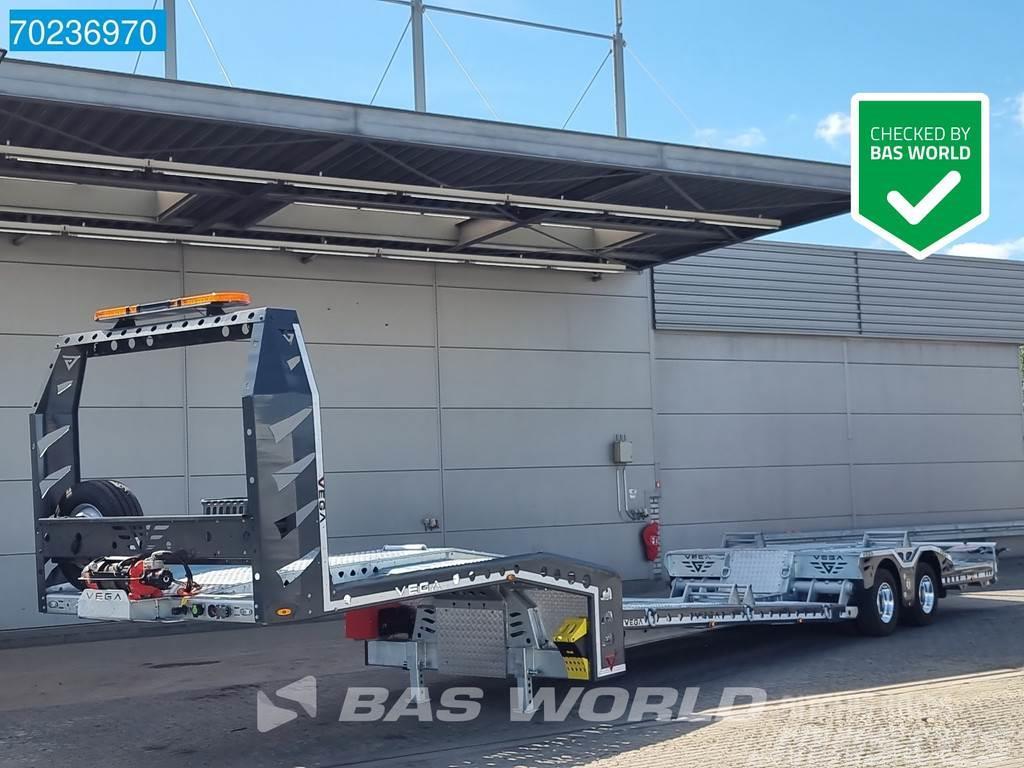  Vega 2 axles NEW! 3m Extendable Truck-Transporter Semi-trailer til Autotransport