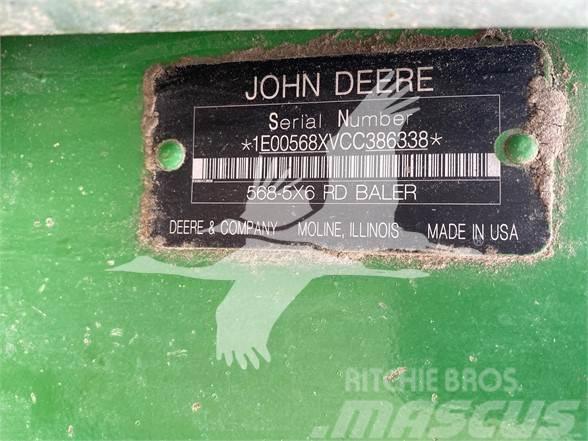 John Deere 568 Rundballe-pressere