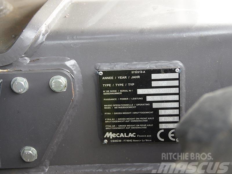 Mecalac 7MWR Gravemaskiner på hjul