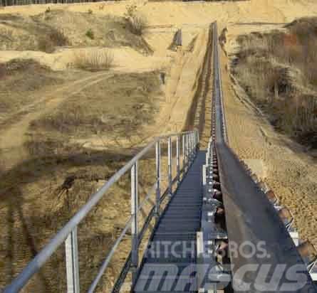  470 m conveyor belt system Landbandanlage Rullebånd