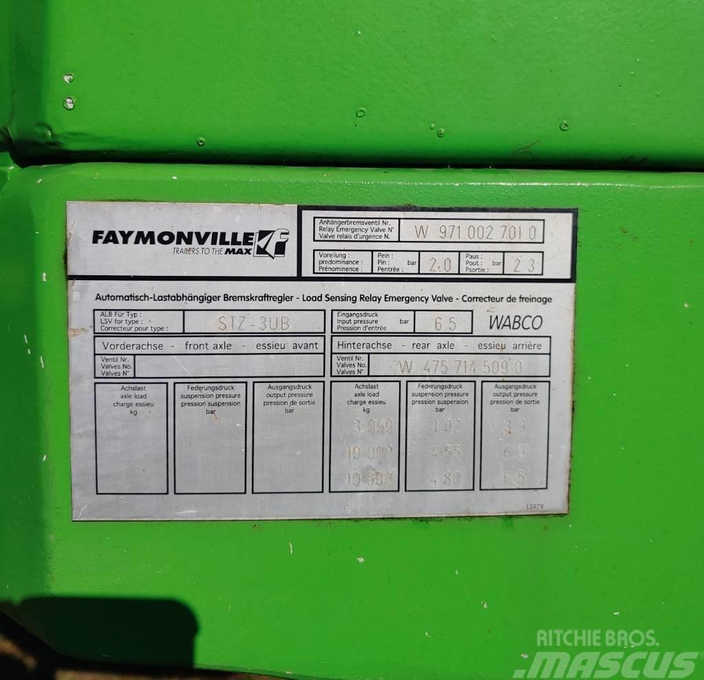 Faymonville STZ-3UB Sattelauflieger Semi-trailer blokvogn