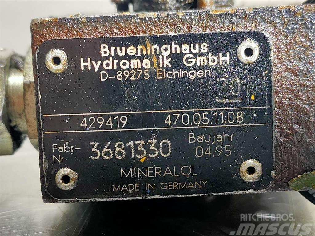 Brueninghaus Hydromatik 429419 - Inching device/Valve Hydraulik