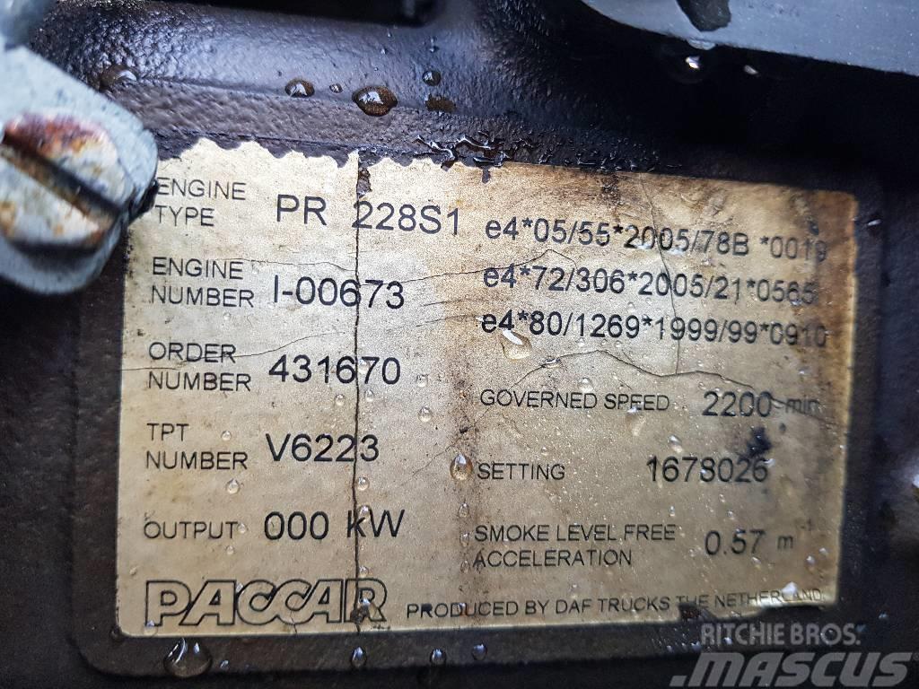 Paccar PR228S1 Motorer