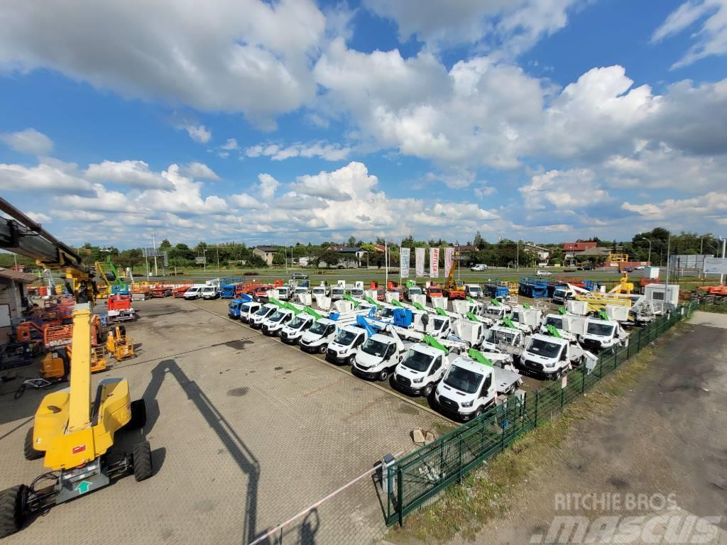 Matilsa Parma 12T - 12 m trailer boom lift niftylif genie Trailermonterede lifte