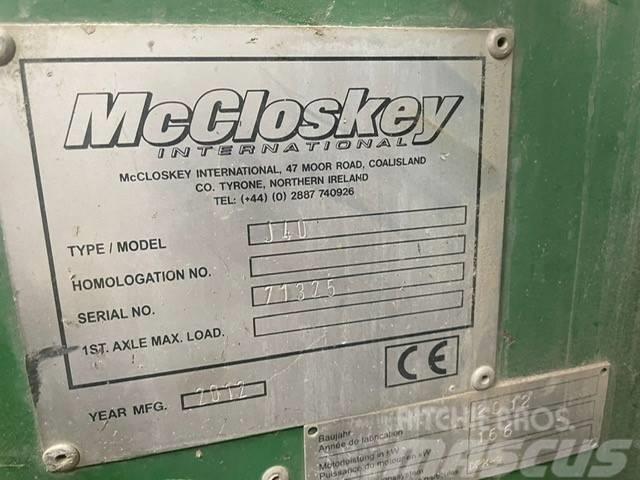 McCloskey J40 Mobile knusere