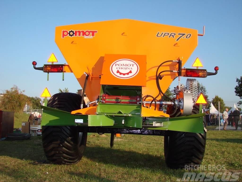 Pomot UPR 7 T fertilizer and lime spreader Mineralspreder