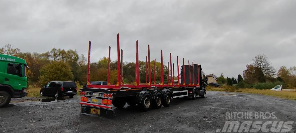  MHS NA30 Semi-trailer til tømmer