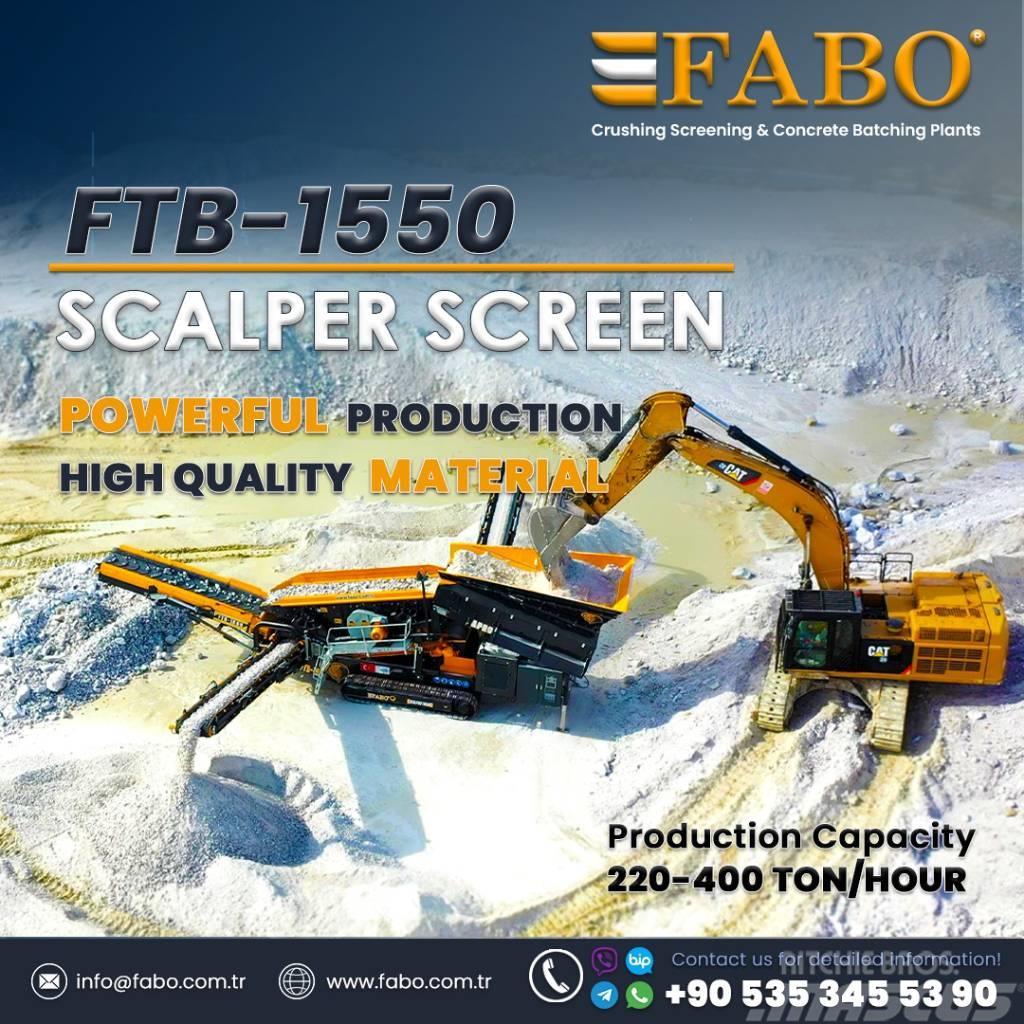 Fabo FTB 15-50 MOBILE SCALPING SCREEN | Ready in Stock Knusere - anlæg
