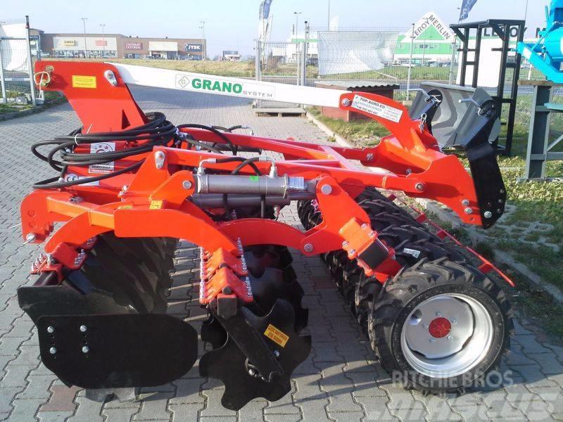 Top-Agro GRANO Disc harrow + lift + tires roller 2,5m Tallerkenharver