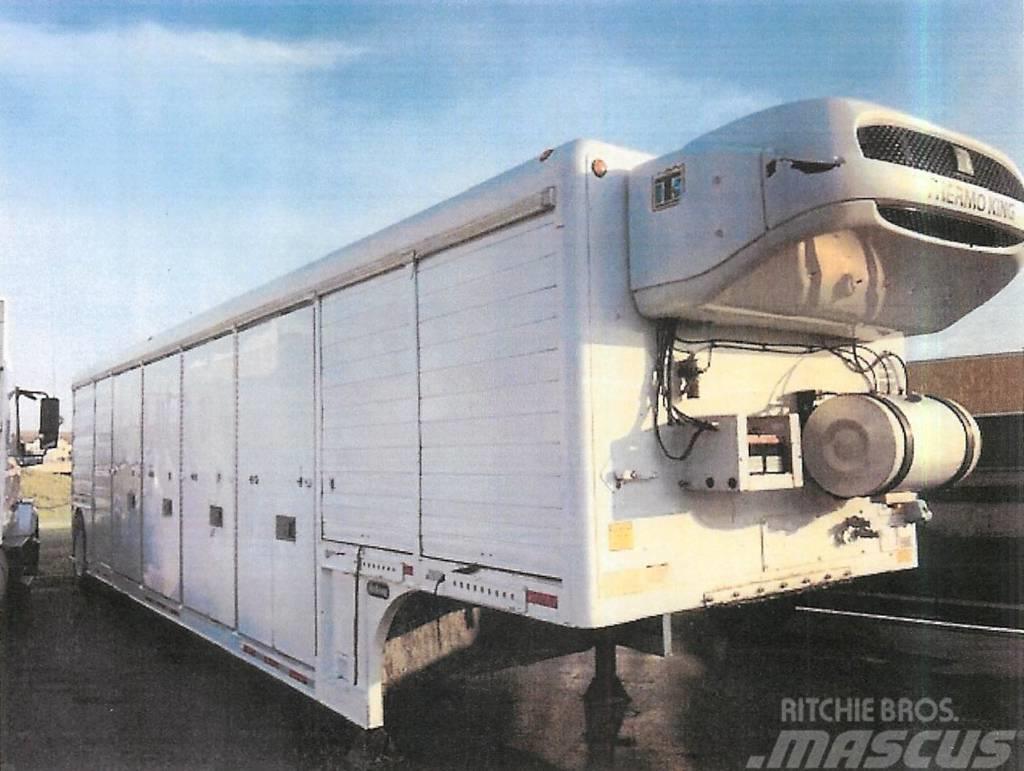 Hackney 16 Bay Combo Semi-trailer med Kølefunktion