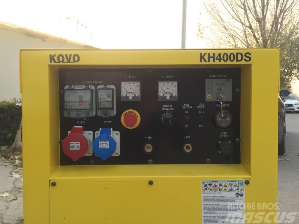 Kovo Máquinas de Solda EW400DST-CC/CV Dieselgeneratorer
