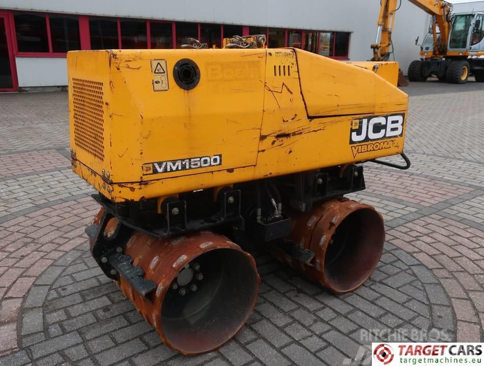 JCB VM1500 Trench Compactor Vibratory Roller 85cm Tvilling tromle