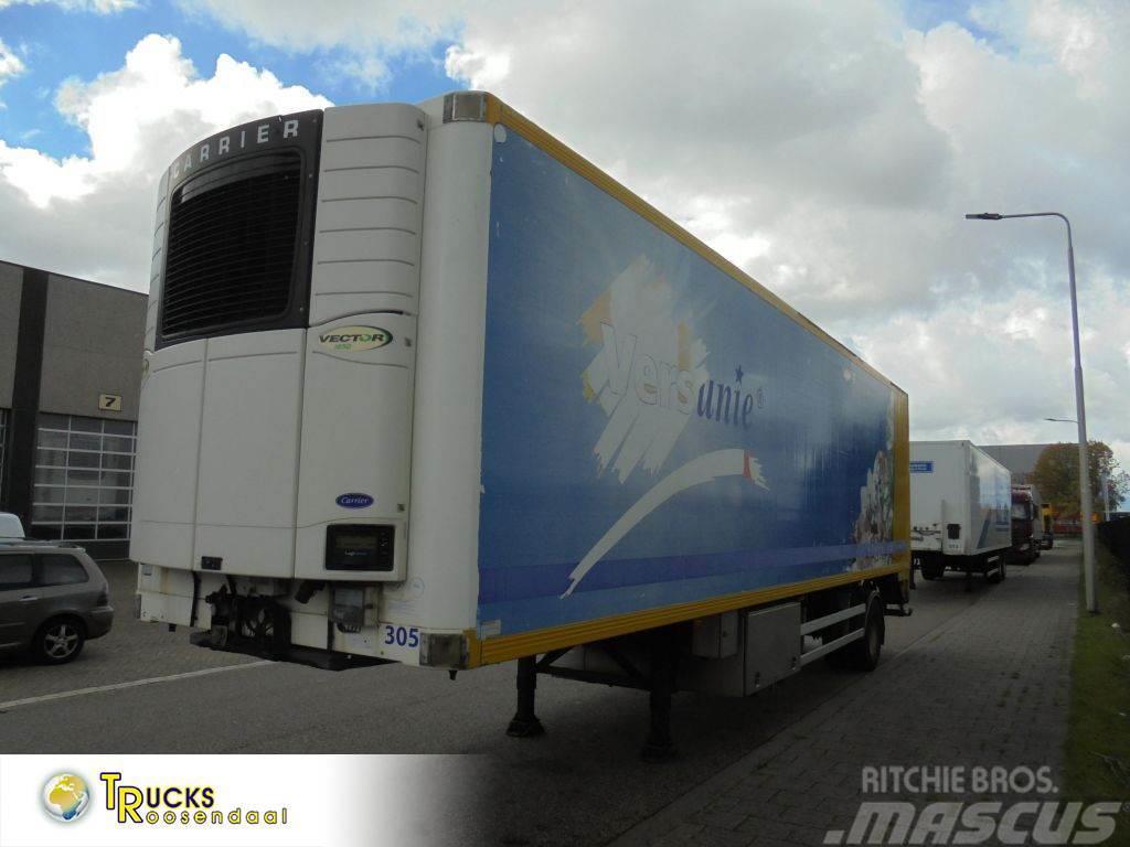 Vogelzang V0-STG + 1 Axle + Dhollandia Lift + Carrier Vector Semi-trailer med Kølefunktion