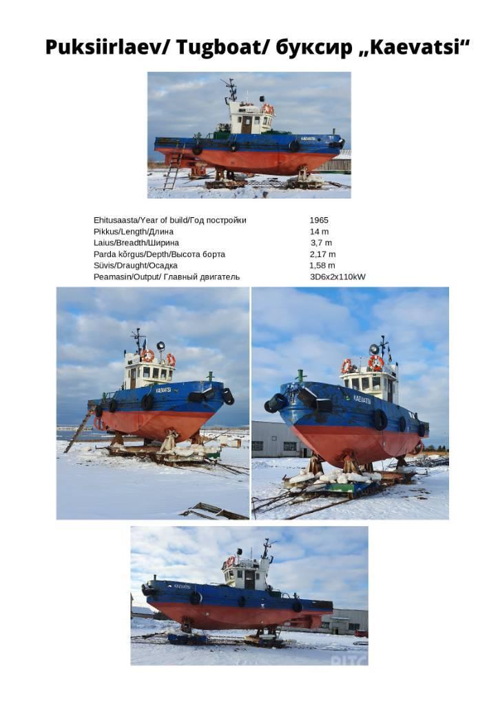  Tugboat Kaevatsi Arbejdsbåde / pramme