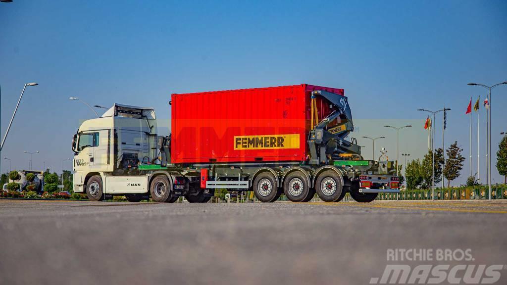  STU TRAILERS CONTAINER SIDE LIFTER / SIDE LOADER Anhænger med containerramme