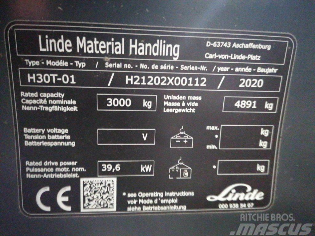 Linde H30T-01 LPG gaffeltrucks