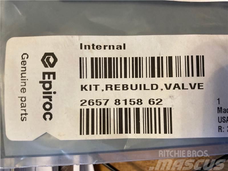 Epiroc (Atlas Copco) Valve Rebuild Kit - 57815862 Tilbehør og reservedele til boreudstyr/borerigge