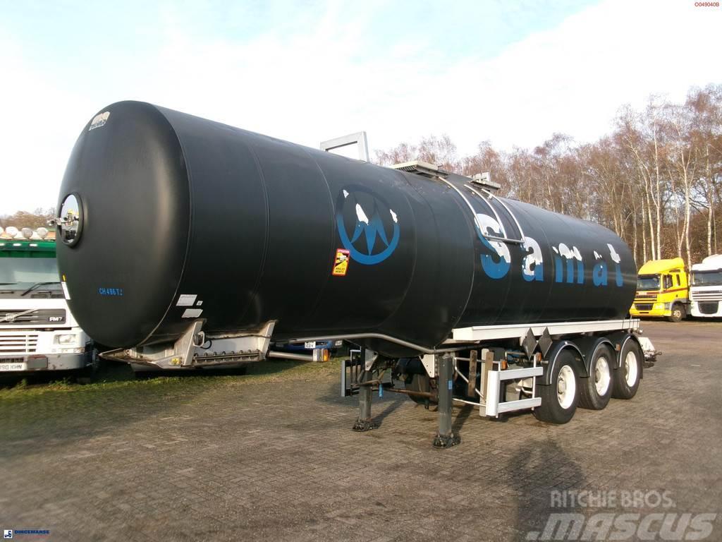 Magyar Bitumen tank inox 29.5 m3 / 1 comp + pump / ADR 13 Semi-trailer med Tank