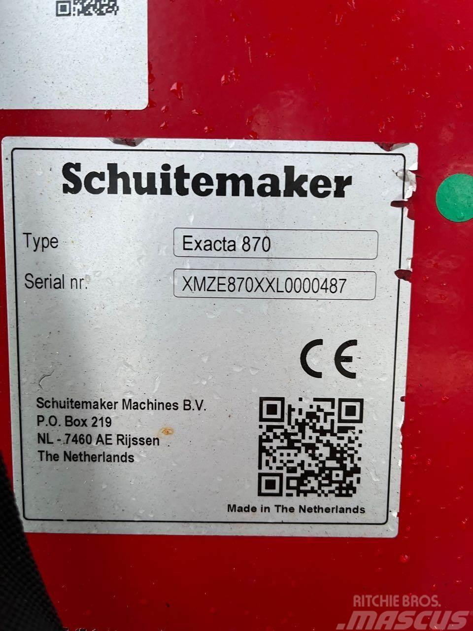 Schuitemaker Exacta 870 Andre gødningsmaskiner
