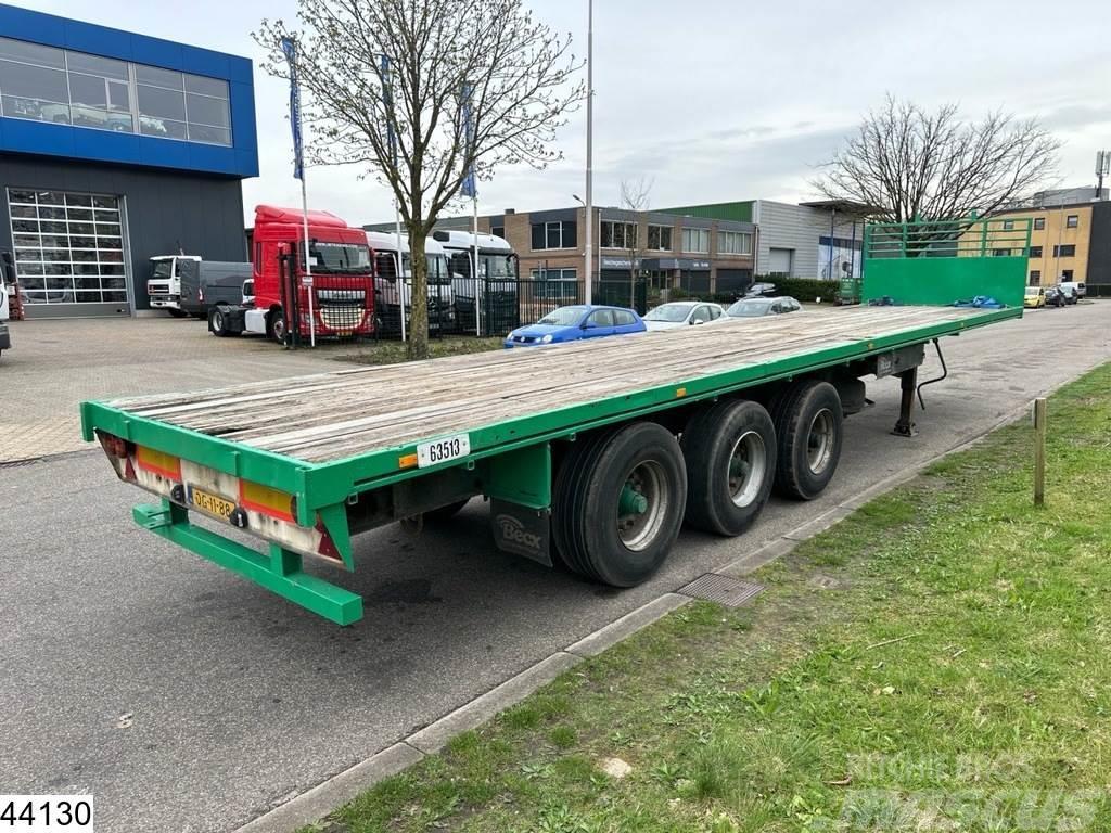 Van Hool open laadbak Semi-trailer med lad/flatbed