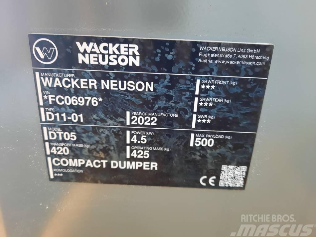 Wacker Neuson DT 05 Bælte-tipvogn