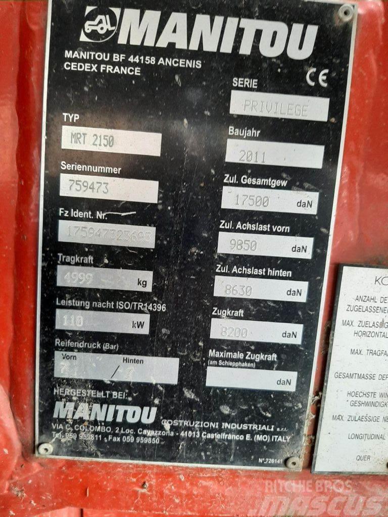 Manitou MRT 2150 Priv Teleskoplæssere