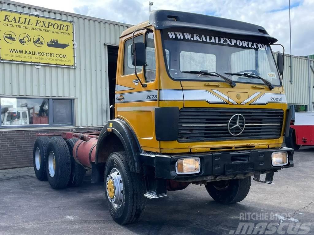 Mercedes-Benz SK 2628 Chassis 6x6 V8 Big Axle's Auxilery Top Con Chassis