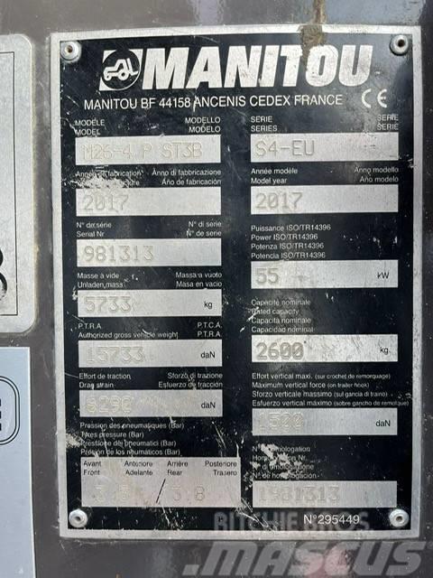 Manitou M 26.4 Terrængående gaffeltruck