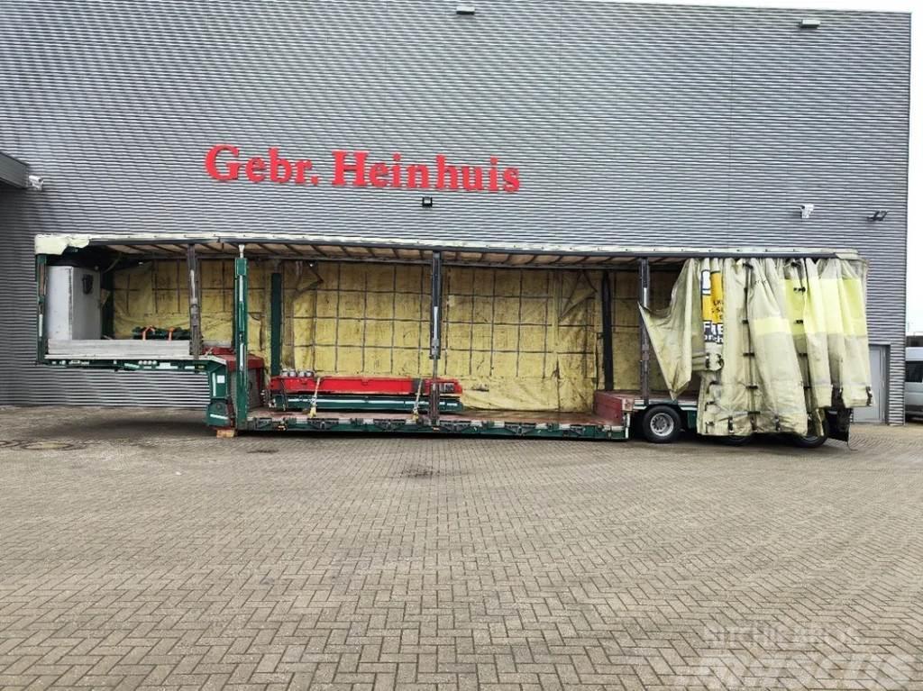 Meusburger MPG-3 12 Tons Axles 5.4 Meter extand. 4 Meter Exte Semi-trailer med Gardinsider