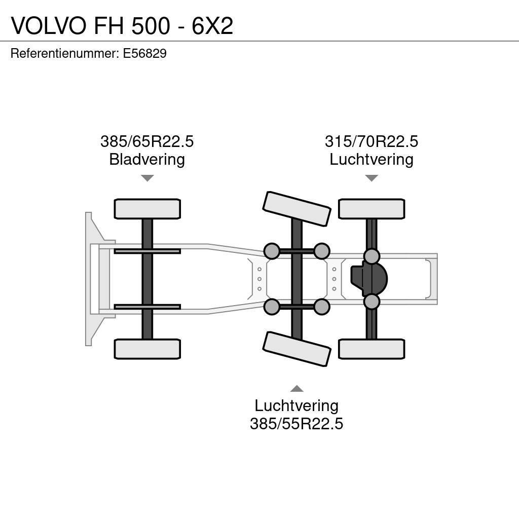 Volvo FH 500 - 6X2 Trækkere