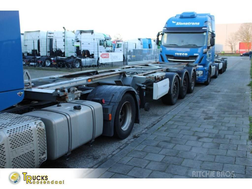 Van Hool 30-40-45FT 3X IN STOCK 2018 Semi-trailer med containerramme