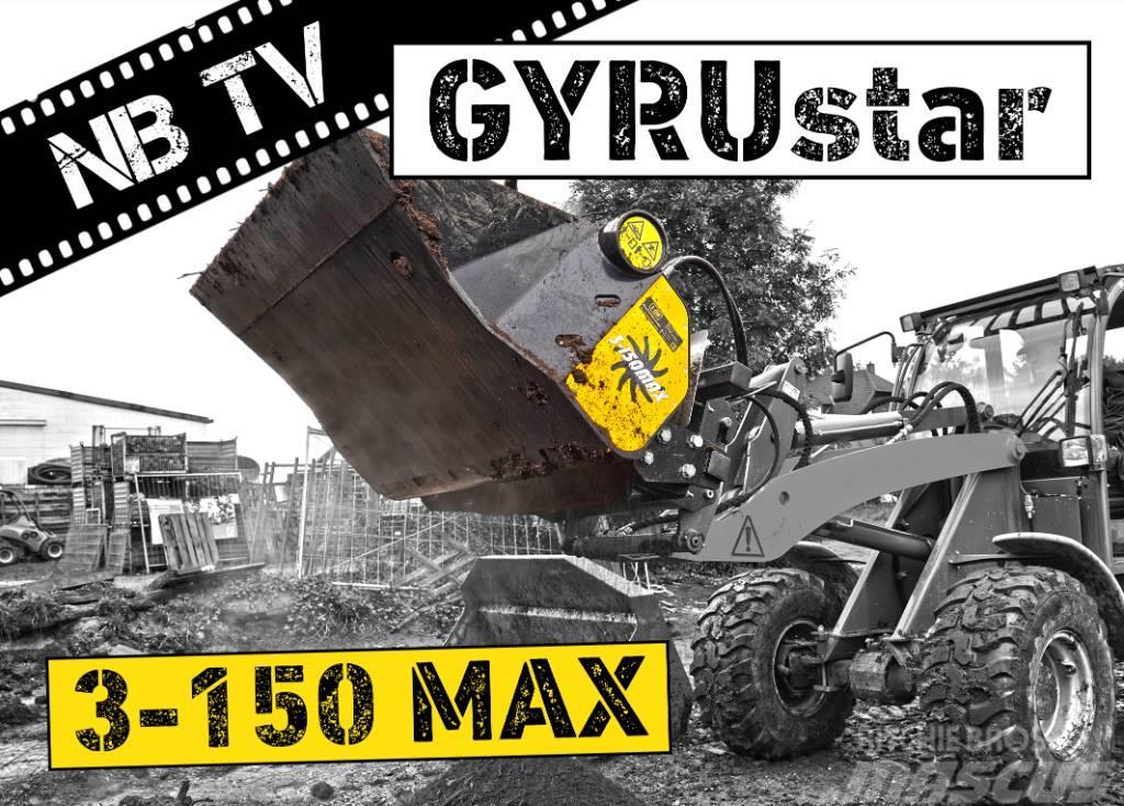 Gyru-Star 3-150MAX | Sieblöffel Radlader & Bagger Stengrebe