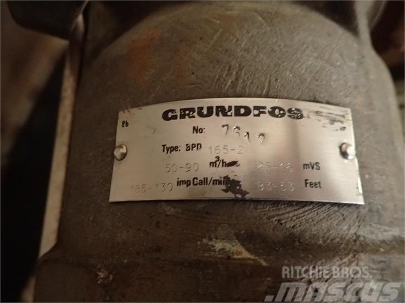 Grundfos SPD-165-2, 50-900m3/time, 7,5 hk Andet tilbehør