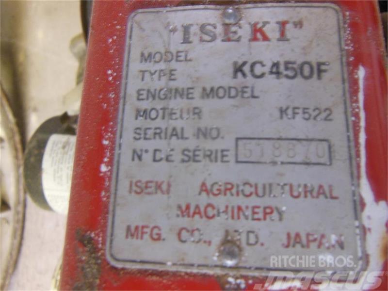 Iseki KF522 med kost Kompakte traktorer