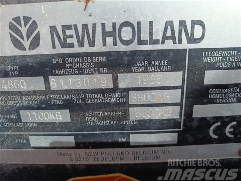 New Holland 4860 S MINI BIGBALLEPRESSER Pressere til firkantede baller