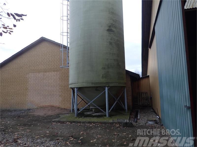 Tunetank 100m3 Glasfiber Udstyr til aflæsning i silo