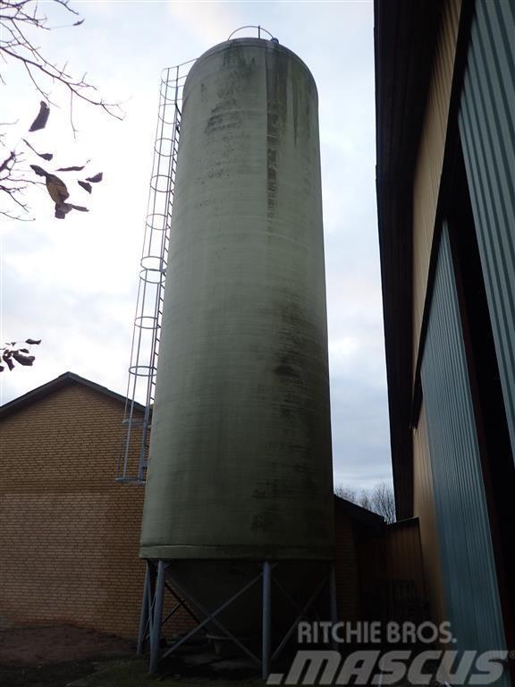 Tunetank 100m3 Glasfiber Udstyr til aflæsning i silo