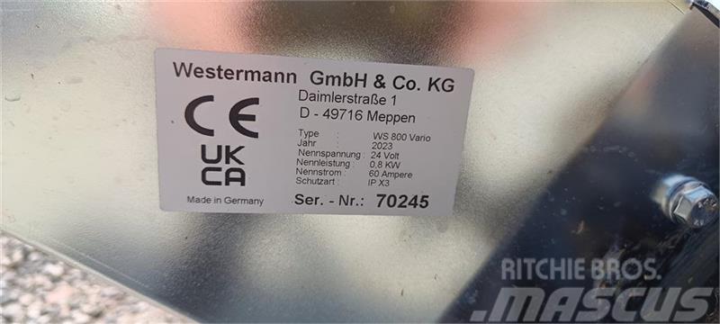 Westermann WS 800 elektrisk spalteskraber Andre staldmaskiner