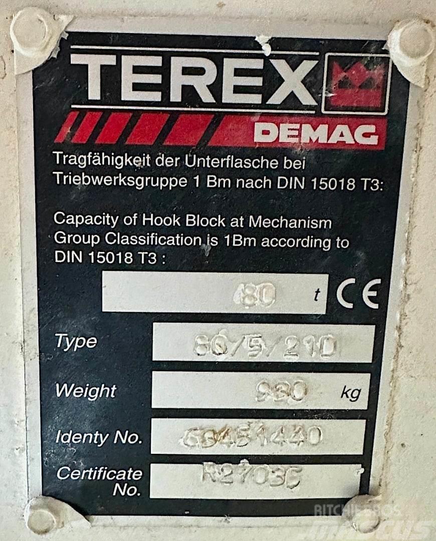 Terex Demag R27035 Krandele og udstyr
