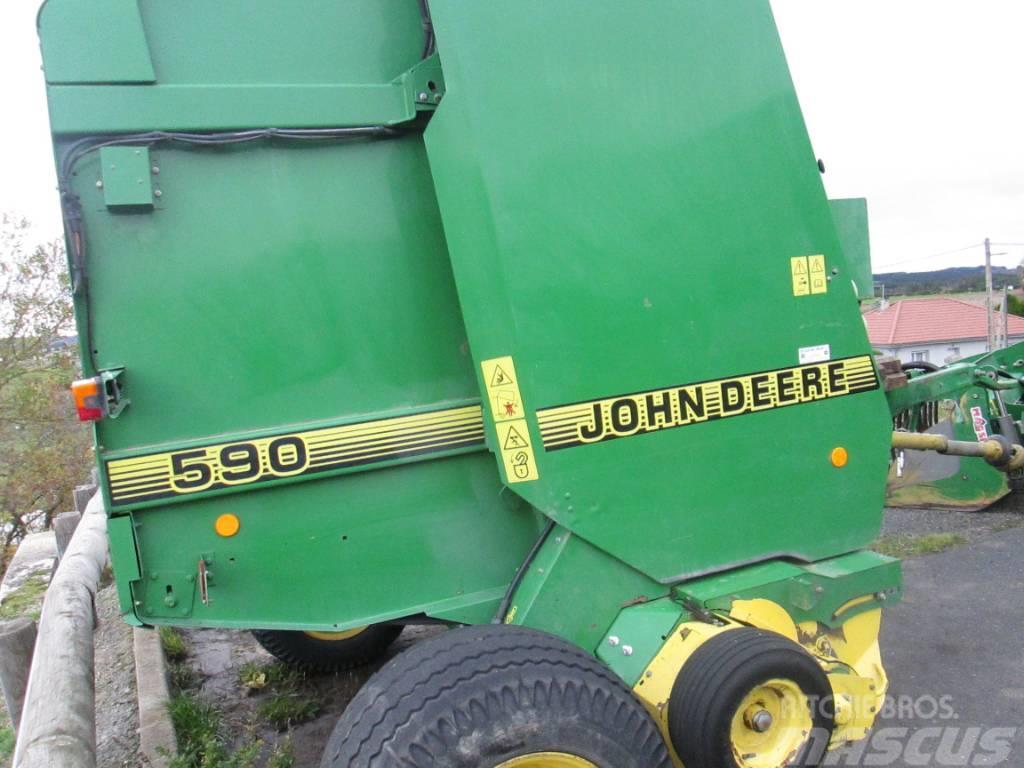 John Deere 590 Rundballe-pressere