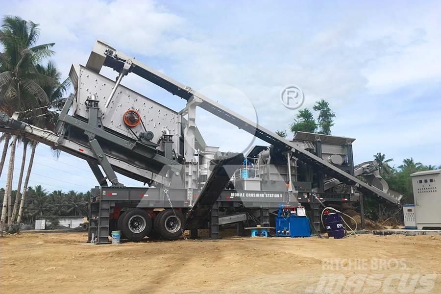 Liming PE600*900 Mobile Jaw Crusher Stone Crusher Line Mobile knusere