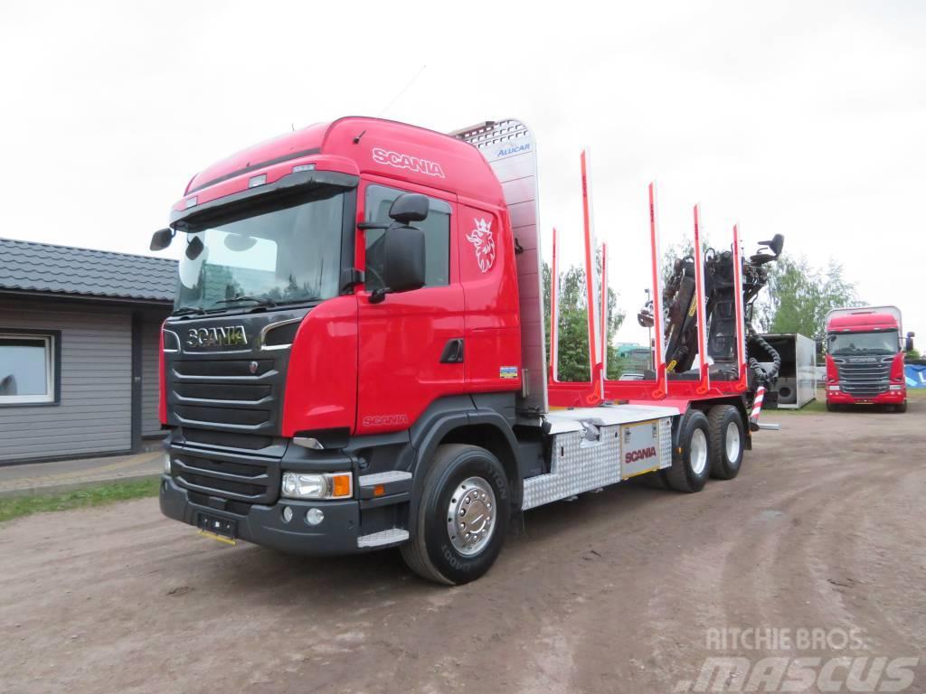 Scania R 450 Tømmertransport